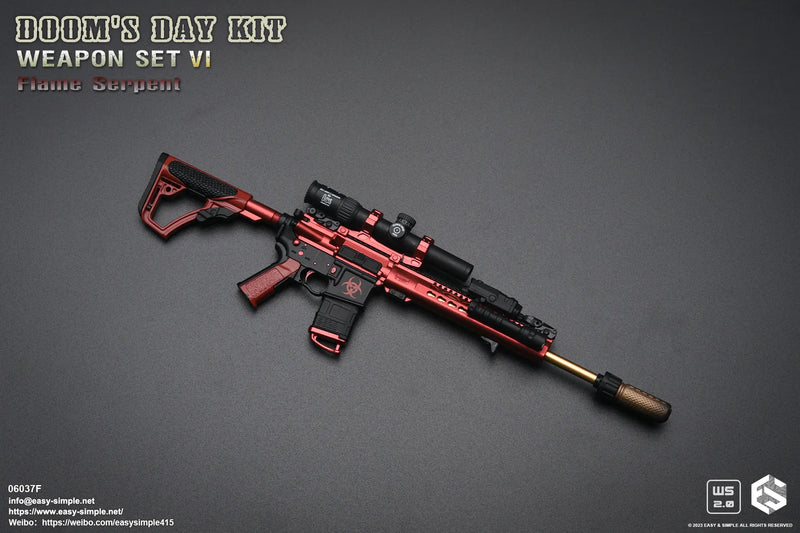 Load image into Gallery viewer, Doom&#39;s Day Weapon Set VI 6-Pack Combo - MINT IN BOX
