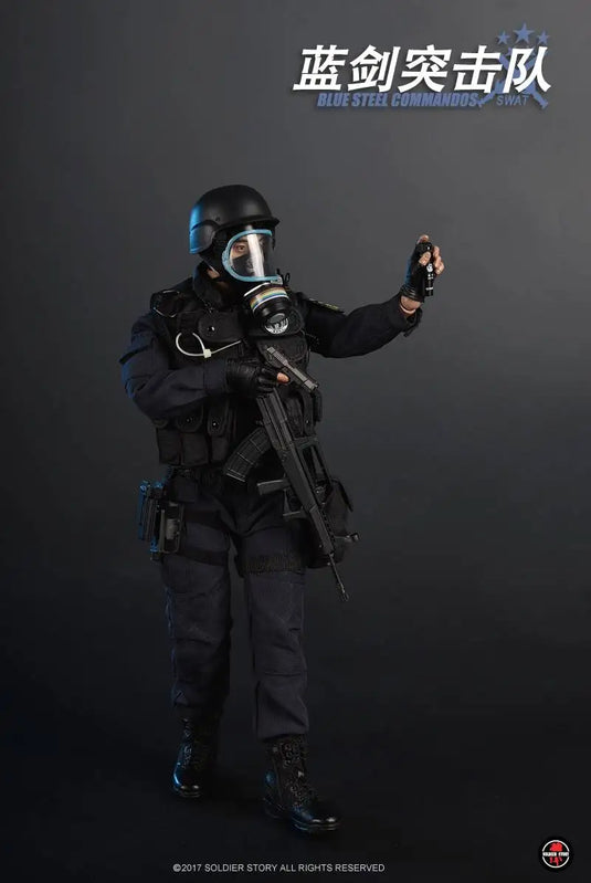 SWAT - Blue Steel Commandos - MINT IN BOX