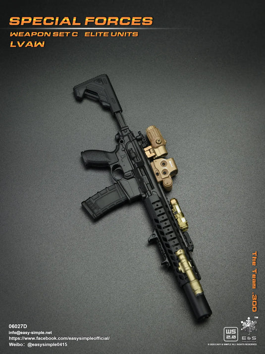 Special Forces LVAW - Suppressed Assault Rifle w/Attachment Set