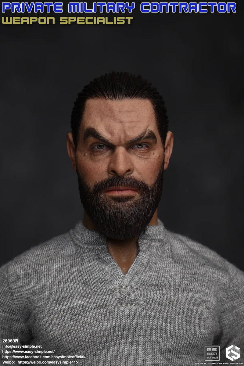 Load image into Gallery viewer, PMC - Weapon Specialist - Male Base Body w/Headsculpt
