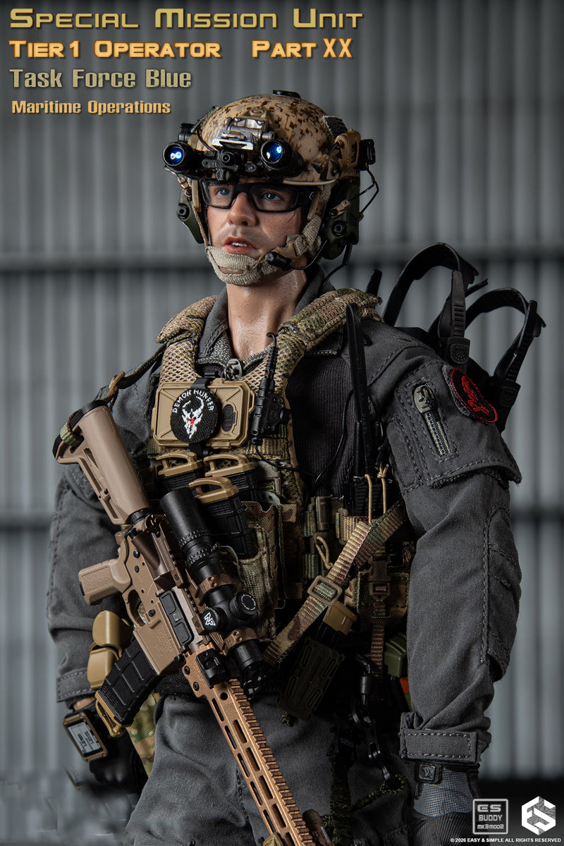 Load image into Gallery viewer, PREORDER DEPOSIT - SMU Tier1 Operator Part XX Task Force Blue Maritime Operation Ver C Limited - MINT IN BOX
