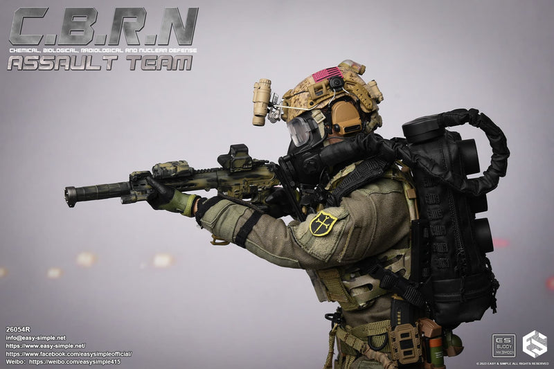 Load image into Gallery viewer, C.B.R.N Assault Team Version R - MINT IN BOX - 26054R
