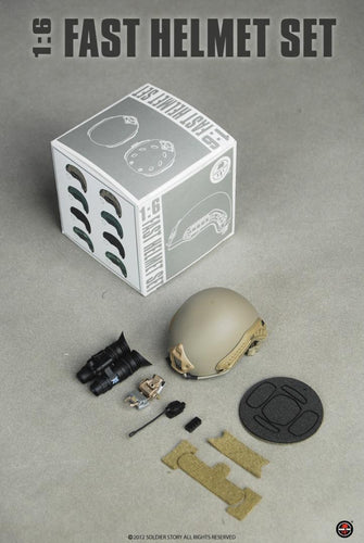 F.A.S.T Helmet Set - Tan Fast Helmet Set - MINT IN BOX