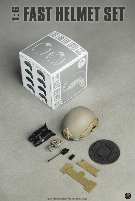 F.A.S.T Helmet Set - Tan Fast Helmet Set - MINT IN BOX