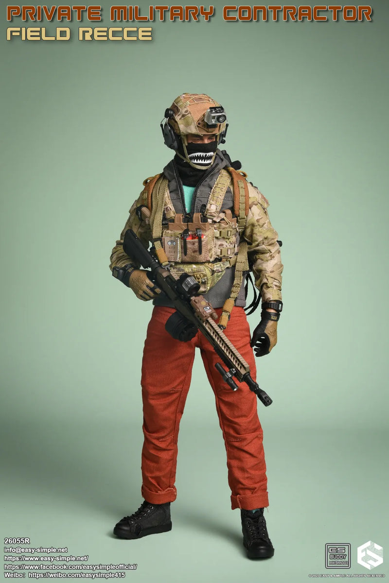 Load image into Gallery viewer, PMC Field RECCE - Tan Helmet w/Multicam Cover &amp; Camera
