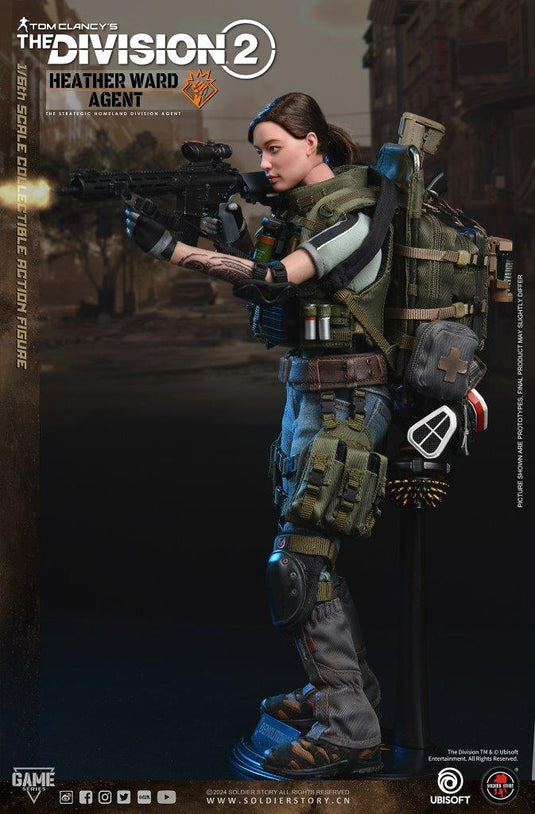 The Division 2 - Johnson, Dunne, & Ward w/Robo Dog - MINT IN BOX