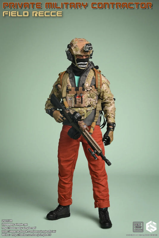 PMC Field RECCE - Orange Combat Pants