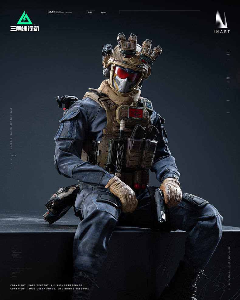 Load image into Gallery viewer, PREORDER DEPOSIT - Delta Force Vyron - MINT IN BOX

