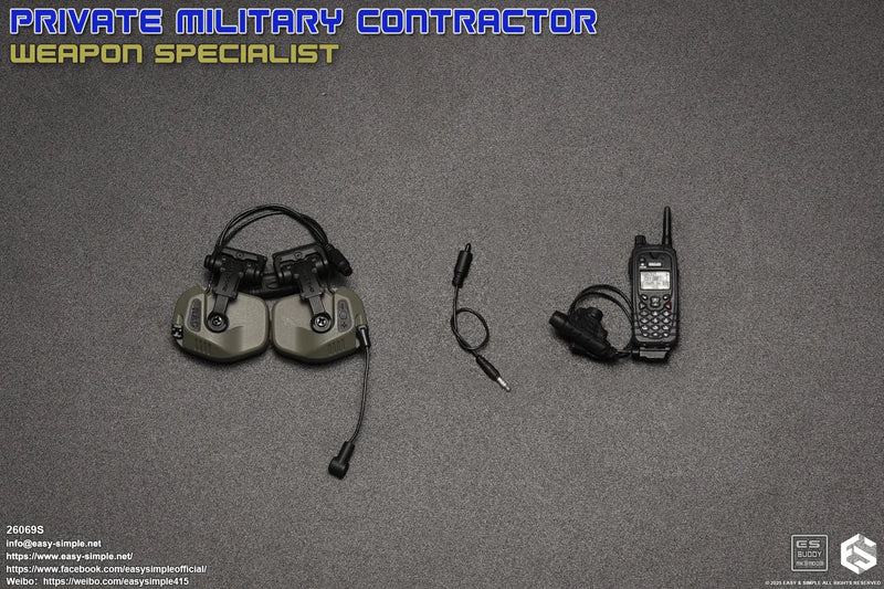 Load image into Gallery viewer, PMC - Weapon Specialist S - Communications Set

