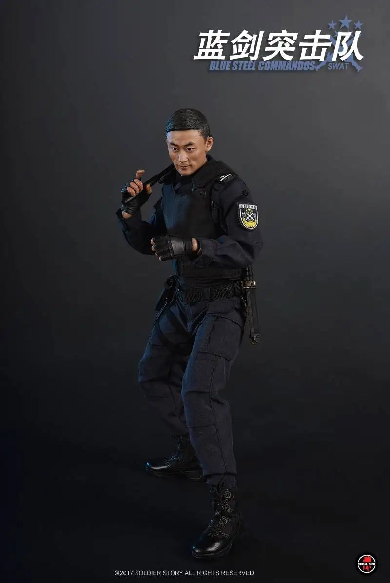 Load image into Gallery viewer, SWAT - Blue Steel Commandos - MINT IN BOX
