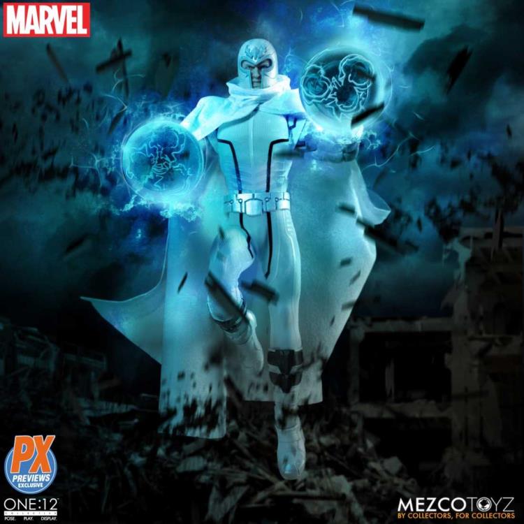 Load image into Gallery viewer, 1/12 - White Outfit Magneto - MINT IN BOX
