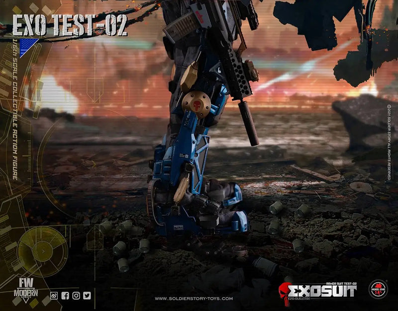 Load image into Gallery viewer, Armor Suit Test-02 &quot;Exosuit&quot; Exo-Skeleton - MINT IN BOX
