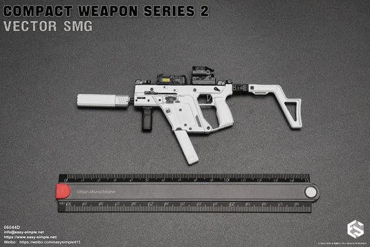 Compact Weapon Series 2 - White Vector SMG Set (D)