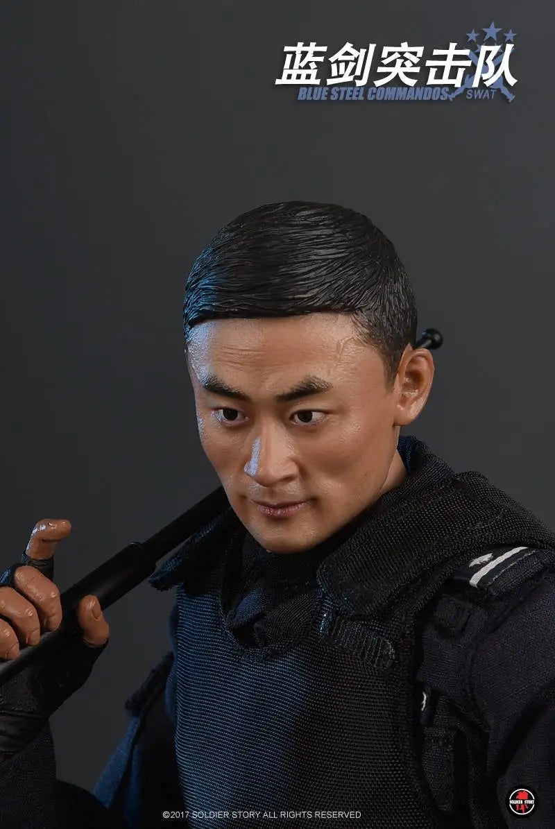 Load image into Gallery viewer, SWAT - Blue Steel Commandos - MINT IN BOX

