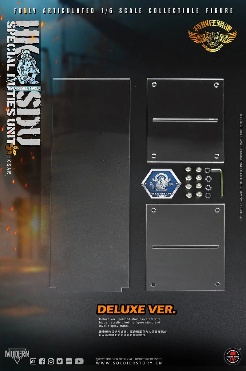 Load image into Gallery viewer, HKSDU Diver Assault Group Deluxe Version - MINT IN BOX
