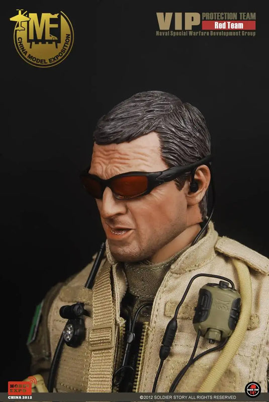 SIGNED - VIP Protection Team "Red" NAVSPECWARGRU EX - MINT IN BOX