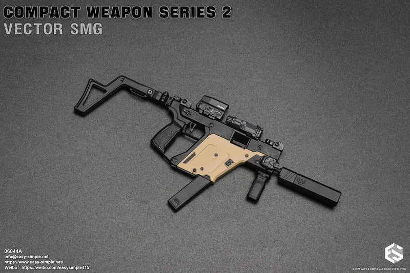 Load image into Gallery viewer, Compact Weapon Series 2 - FDE Tan &amp; Black Vector SMG Set (A)
