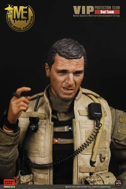 SIGNED - VIP Protection Team "Red" NAVSPECWARGRU EX - MINT IN BOX