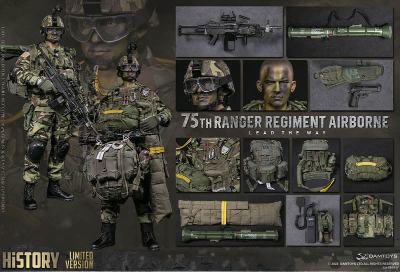 Load image into Gallery viewer, 75th Ranger Regiment Airborne Ltd. - Black Radio
