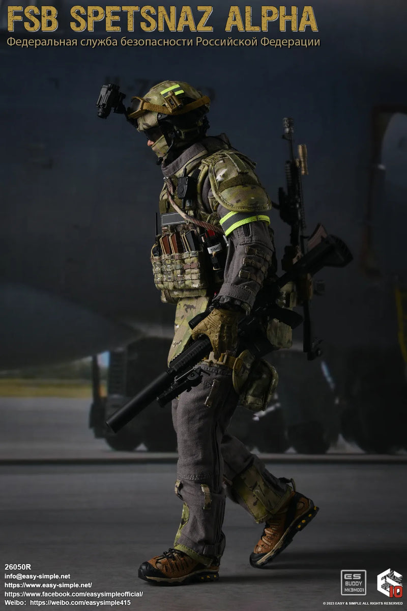 Fsb Ops FSB Spetsnaz Alpha - Male Base Body w/Head Sculpt – BlackOpsToys
