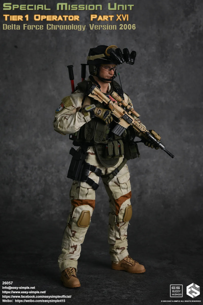 Load image into Gallery viewer, SMU Tier 1 Operator Part XVI Delta Force Chronology Version - MINT IN BOX - 26057
