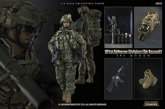 101st Airborne Div. - Black Ballistic Eye Pro Goggles