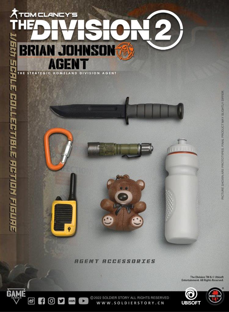 Load image into Gallery viewer, The Division 2 - Johnson, Dunne, &amp; Ward w/Robo Dog - MINT IN BOX
