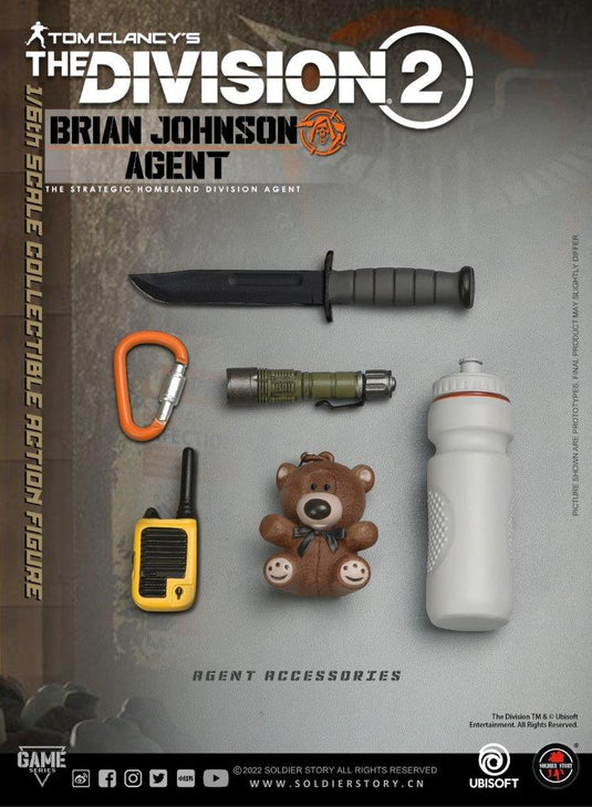 The Division 2 - Johnson, Dunne, & Ward w/Robo Dog - MINT IN BOX