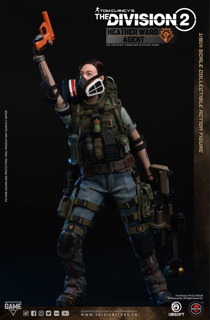 Load image into Gallery viewer, The Division 2 - Johnson, Dunne, &amp; Ward w/Robo Dog - MINT IN BOX
