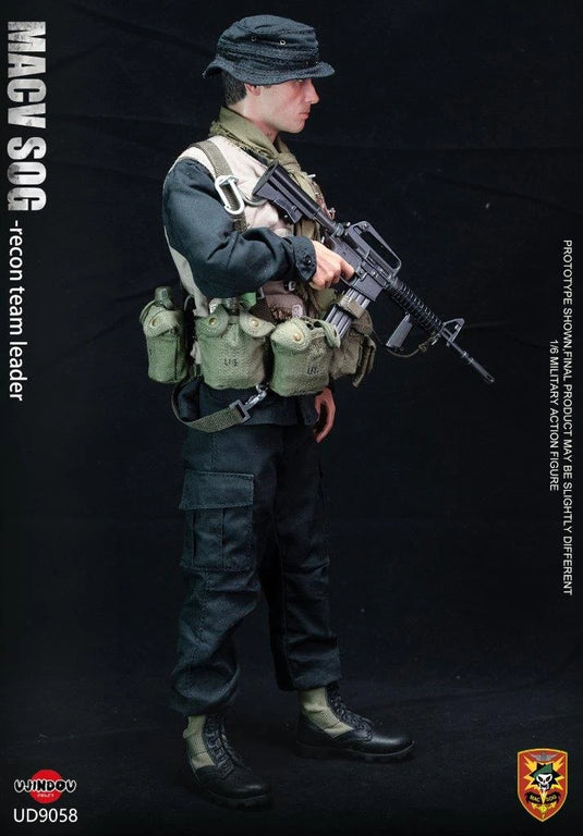 Vietnam MACV-SOG Recon Team Leader - OD Green Gear Pouch Set w