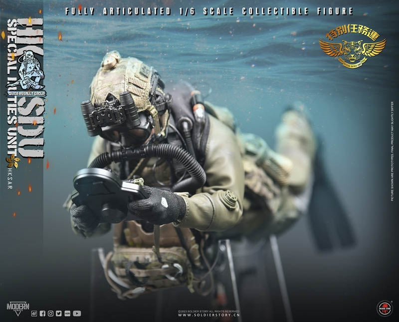 Load image into Gallery viewer, HKSDU Diver Assault Group Deluxe Version - MINT IN BOX
