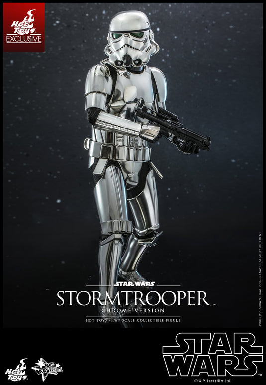 Star Wars - Stormtrooper Chrome Version - MINT IN BOX