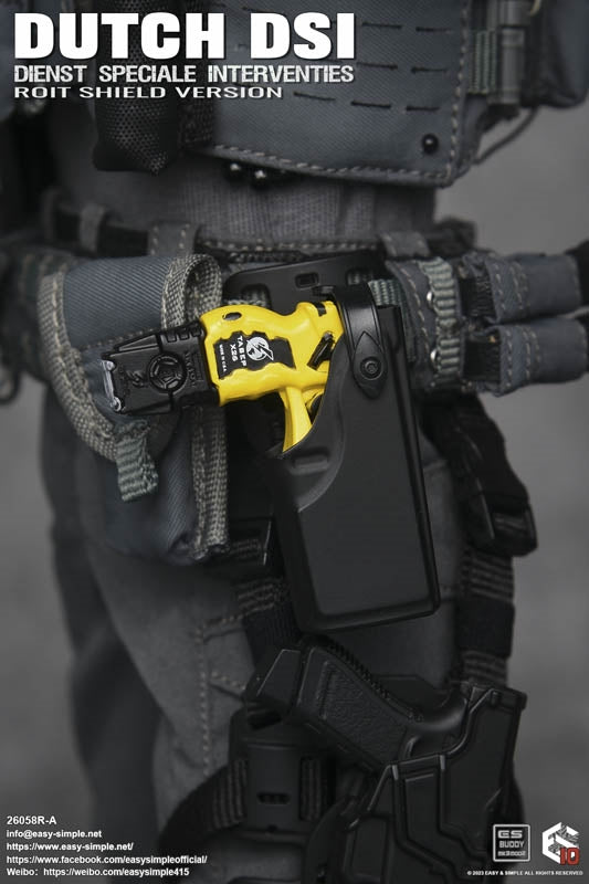 Dutch Dienst Speciale Interventies Riot Shield Version - MINT IN BOX
