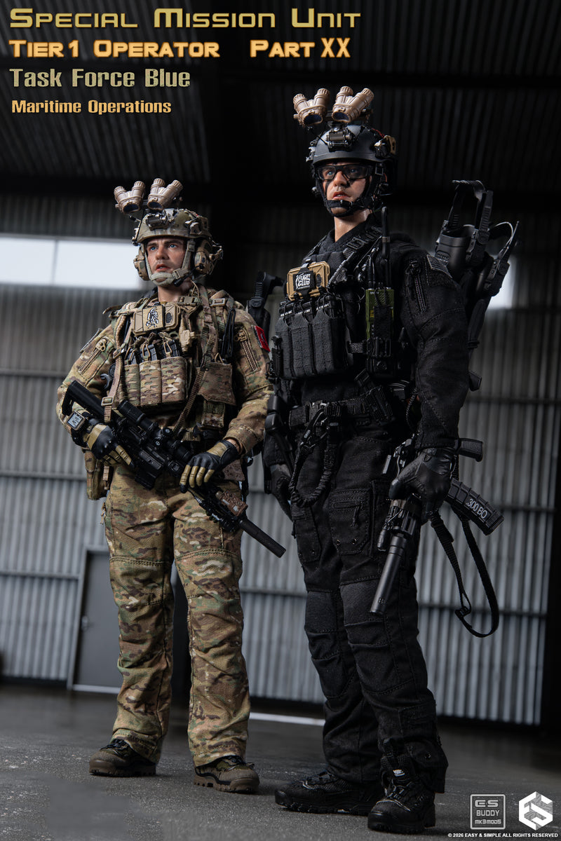Load image into Gallery viewer, PREORDER DEPOSIT - SMU Tier1 Operator Part XX Task Force Blue Maritime Operation Ver B - MINT IN BOX
