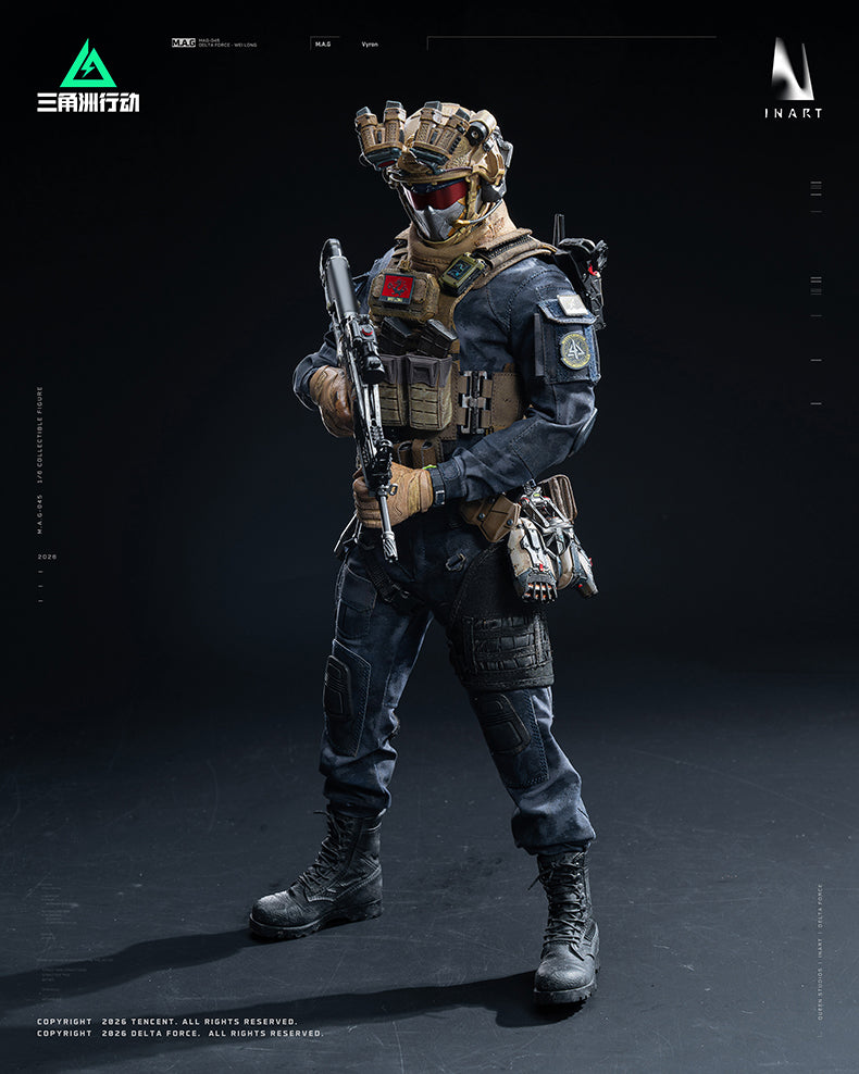 Load image into Gallery viewer, PREORDER DEPOSIT - Delta Force Vyron - MINT IN BOX
