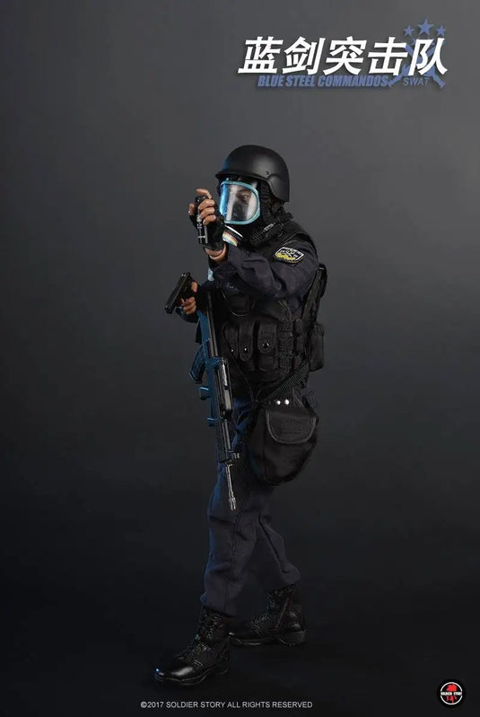 SWAT - Blue Steel Commandos - MINT IN BOX