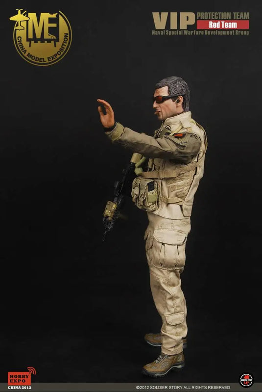 SIGNED - VIP Protection Team "Red" NAVSPECWARGRU EX - MINT IN BOX