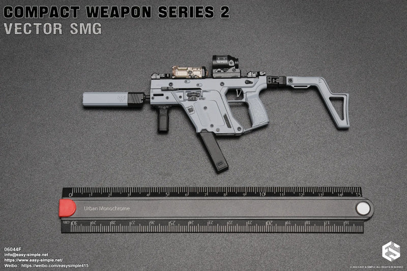 Load image into Gallery viewer, Compact Weapon Series 2 - Wolf Grey Vector SMG Set (F)

