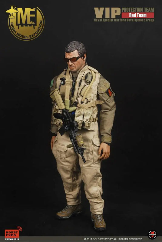 SIGNED - VIP Protection Team "Red" NAVSPECWARGRU EX - MINT IN BOX