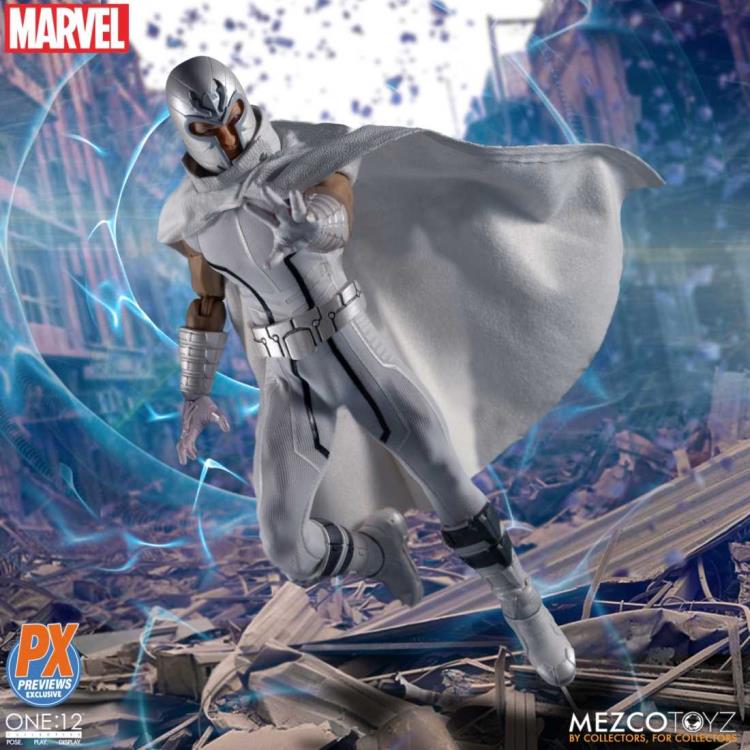 Load image into Gallery viewer, 1/12 - White Outfit Magneto - MINT IN BOX
