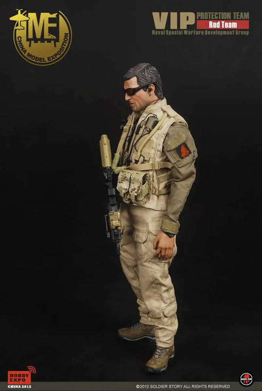 SIGNED - VIP Protection Team "Red" NAVSPECWARGRU EX - MINT IN BOX