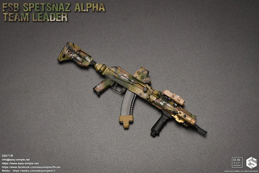 FSB Alpha Team Leader R - Camo AK105 Assault Rifle w/Attachment Set