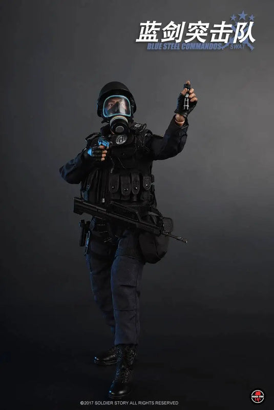 SWAT - Blue Steel Commandos - MINT IN BOX