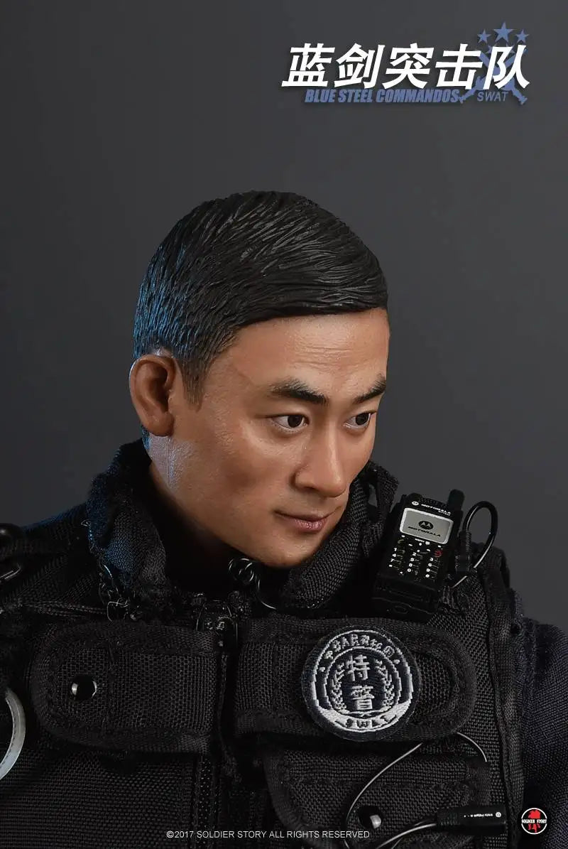 Load image into Gallery viewer, SWAT - Blue Steel Commandos - MINT IN BOX
