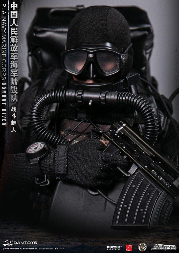 Load image into Gallery viewer, PLA Navy Marine Corps Combat Diver - MINT IN BOX
