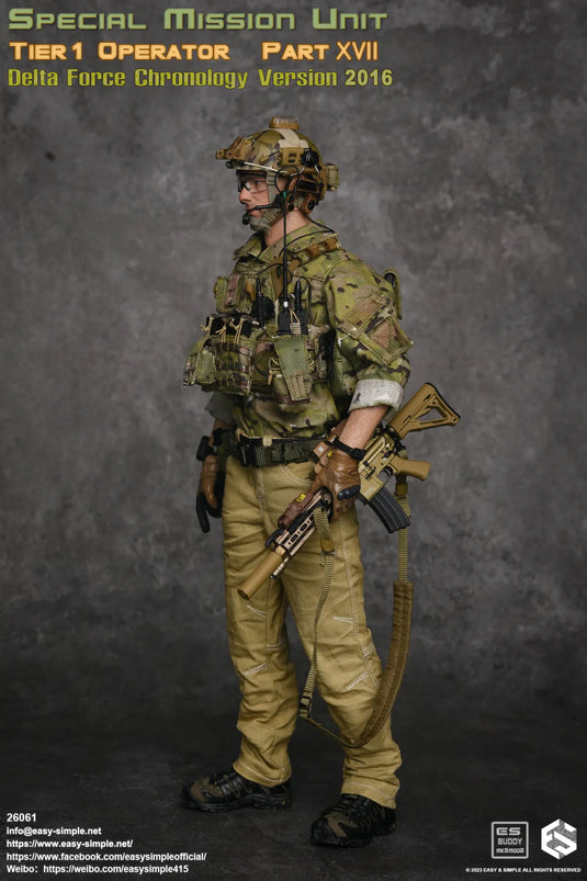 SMU Tier 1 Operator Part XVII Delta Force - MINT IN BOX