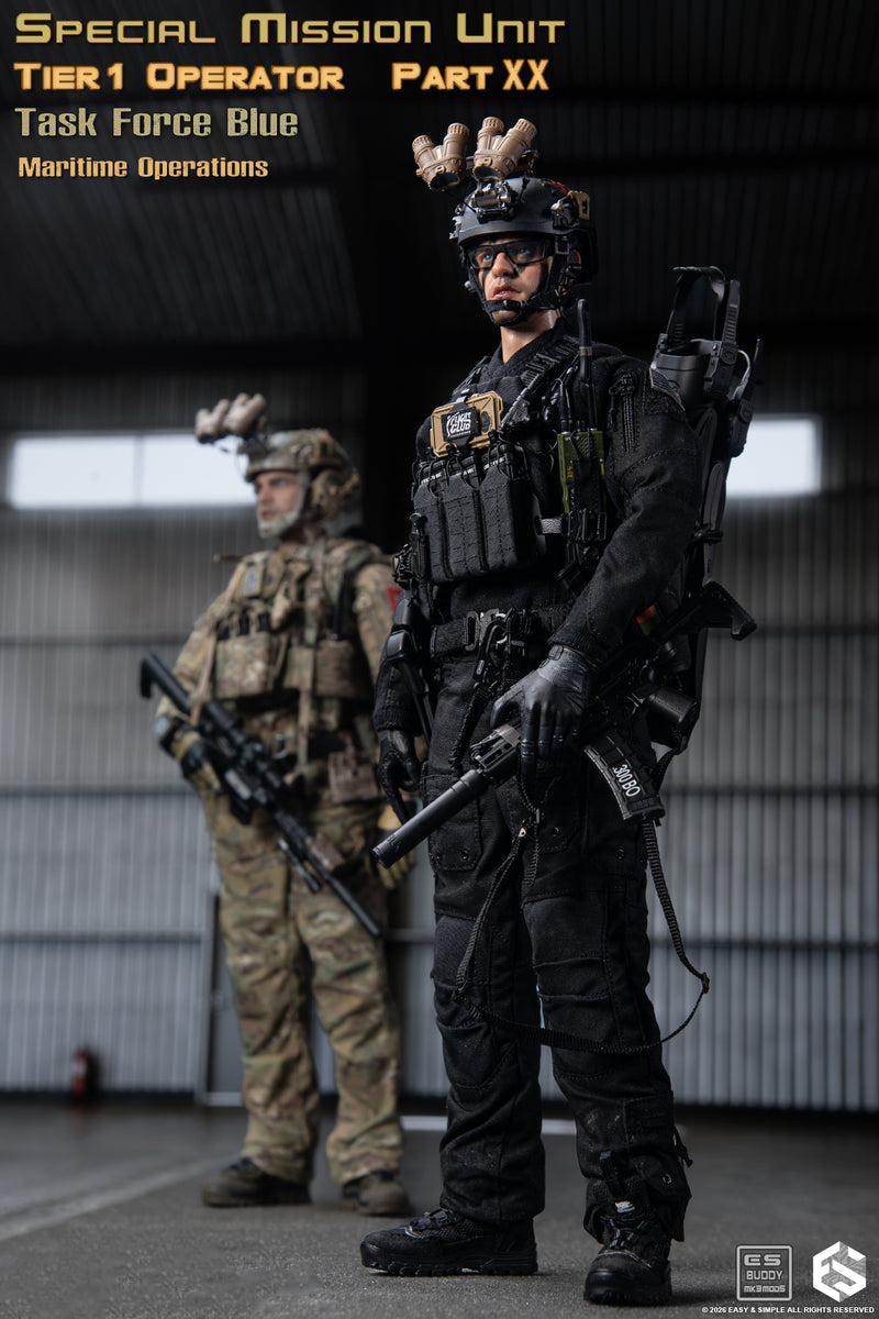 Load image into Gallery viewer, PREORDER DEPOSIT - SMU Tier1 Operator Part XX Task Force Blue Maritime Operation Ver B - MINT IN BOX
