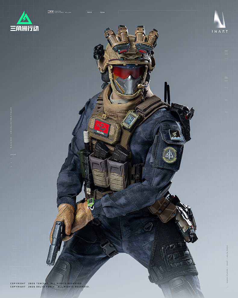 Load image into Gallery viewer, PREORDER DEPOSIT - Delta Force Vyron - MINT IN BOX
