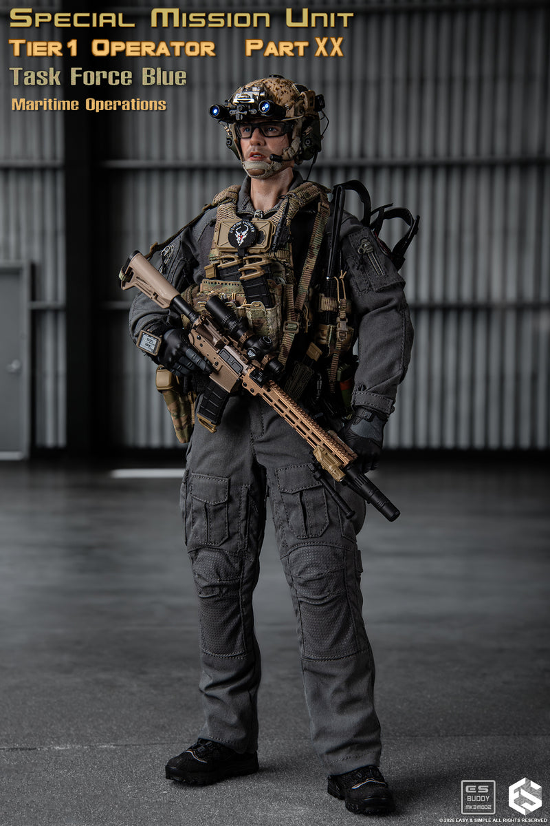 Load image into Gallery viewer, PREORDER DEPOSIT - SMU Tier1 Operator Part XX Task Force Blue Maritime Operation Ver C Limited - MINT IN BOX
