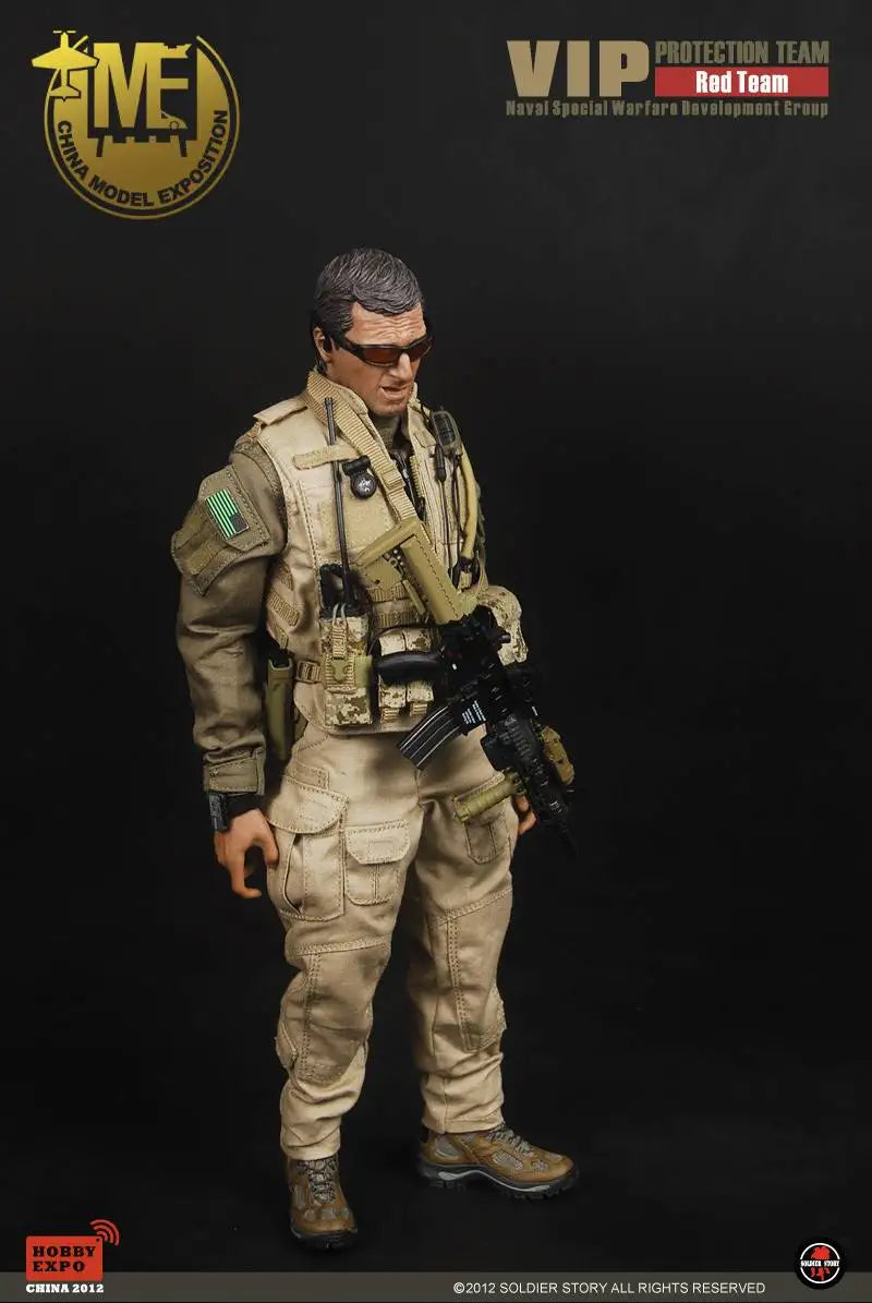Load image into Gallery viewer, SIGNED - VIP Protection Team "Red" NAVSPECWARGRU EX - MINT IN BOX
